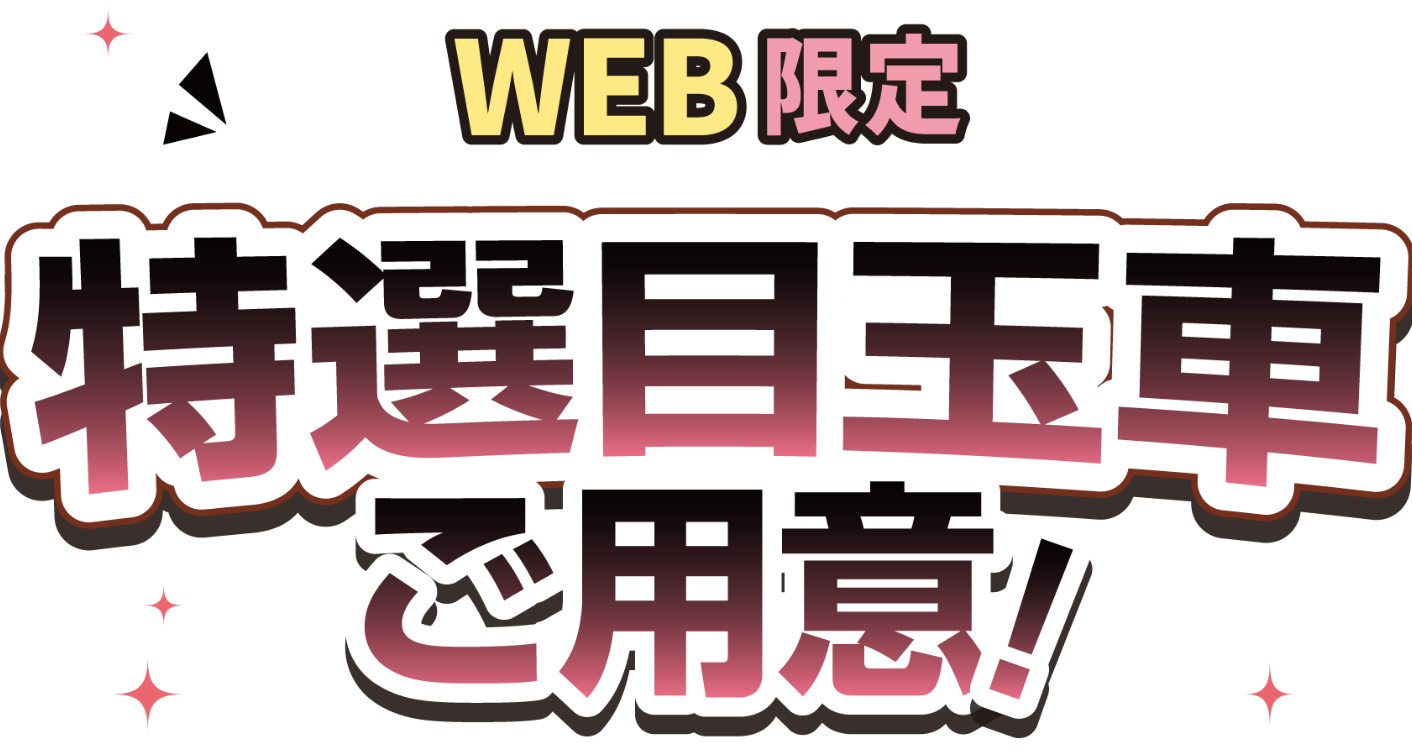 WEB限定特選目玉車